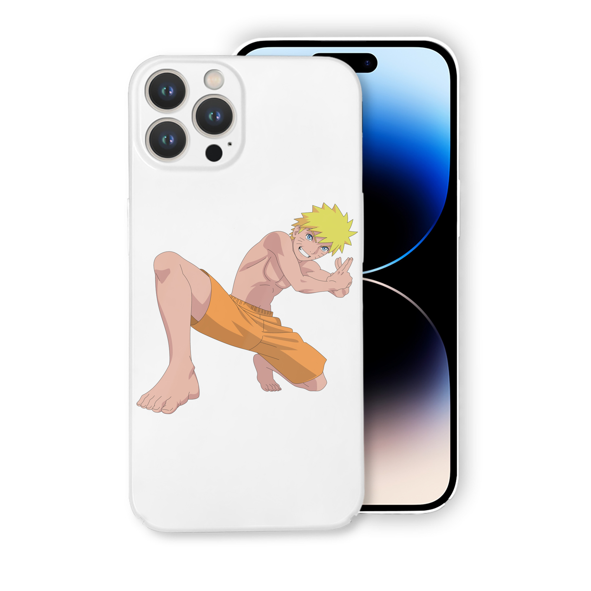 （画像用） NARUTO -ナルト- うずまき ナルト Uzumaki Naruto 【iPhone 14シリーズ対応】ハードケース